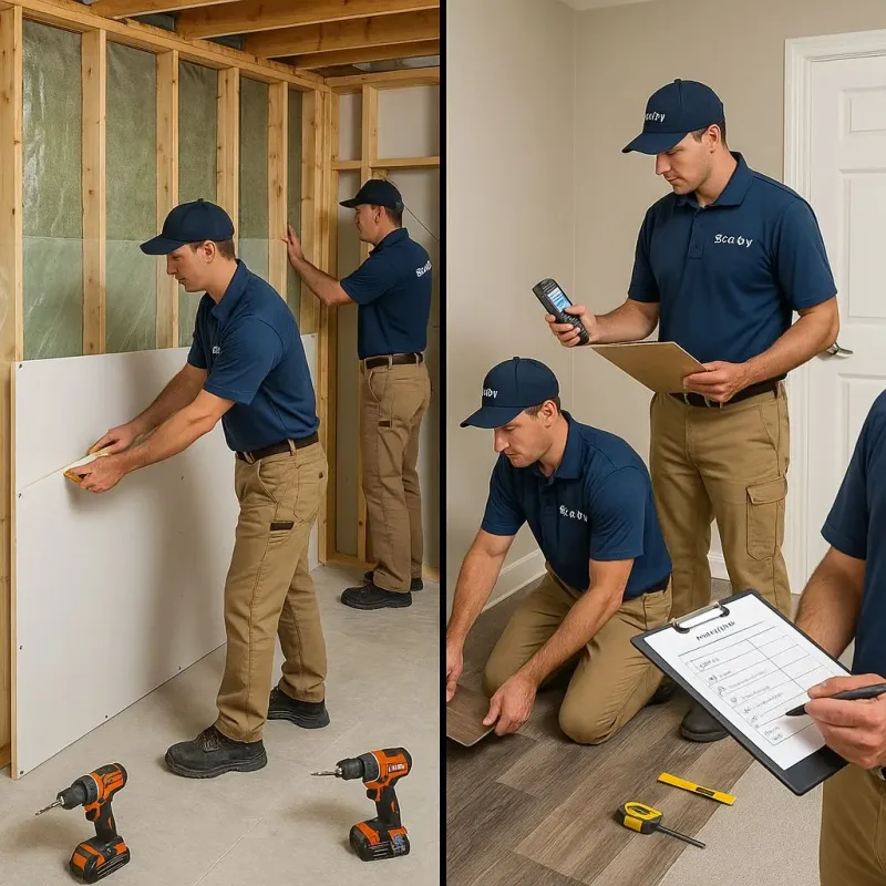 Repairs and Reconstruction process in Anderson County, KS